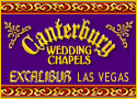 Canterbury Wedding Chapels at Excalibur Hotel : Las Vegas