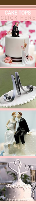 Wedding Cake Tops - Where Brides Go (TM)